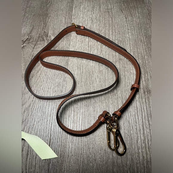 Burberry Monogram Stripe E-Canvas Camera Bag and Custom Belt Strap Rare NWOT - Picture 14 of 16